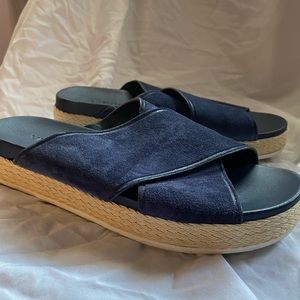 Vince shoes sandals summer shoe blue